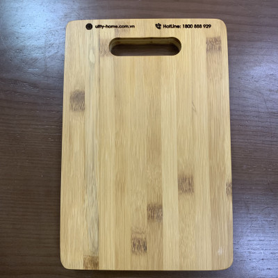 Thớt Gỗ Tre Organic Ultty Vina Có Đặc Tính Kháng Khuẩn Và Chống Mùi Hôi – Hàng Chính Hãng