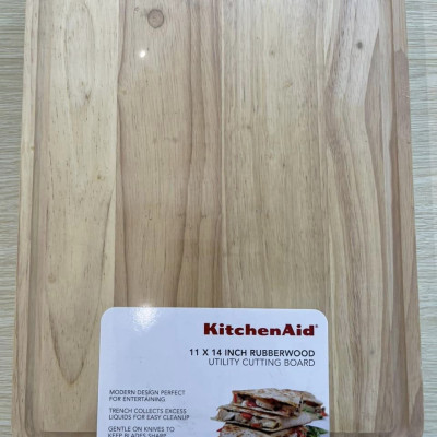 THỚT TRE KITCHEN AID 35x25x2cm Hàng chính hãng