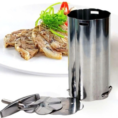Khuôn Làm Giò Thủ, Giò Chả 1kg 2kg - Inox 304 Chất Lượng Cao, Không Gỉ