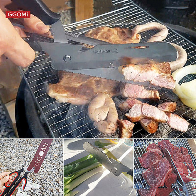 [HÀNG CHÍNH HÃNG]Kéo dao đa chức năng dài 30cm, chiều dài lưỡi 17cm bằng thép không gỉ an toàn của GGOMi Hàn Quốc GG172