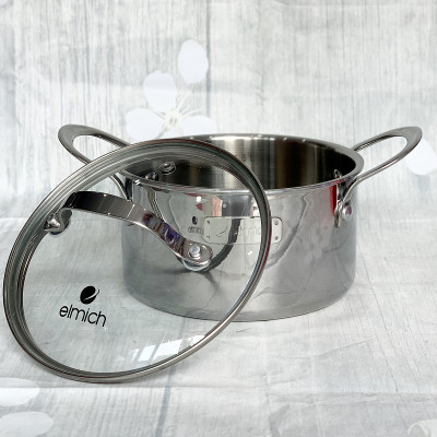 NỒI INOX 304 CAO CẤP 3 LỚP ĐÁY LIỀN TRI-MAX [ELMICH - EL3731] 