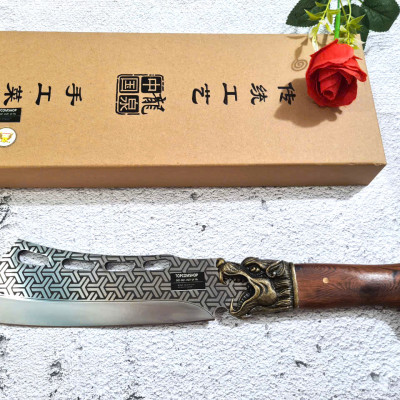 DAO BẾP , DAO CHẶT THÉP KHÔNG RỈ CAO CẤP MÃ A3 TR12 NTVN top