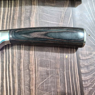 DAO - DAO BẾP NHẬT BẢN SANTOKU THÉP DAMASCUS MÃ A11 DT116 nt topcomshop vn