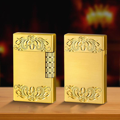 Vỏ Hột Quẹt Bật Lửa Gas Đá 803HV Họa Tiết Hoa Văn Độc Lạ