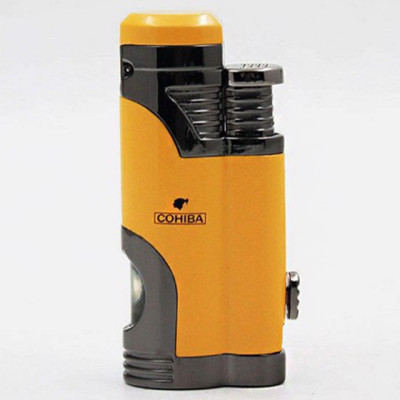 Vỏ Hột Quẹt Bật Lửa Khò 2 Tia  COB-359 Thiết Kế Đẹp Độc Lạ Lửa Khò Mạnh Mẽ - Dùng Gas Đá Cao Cấp