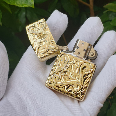 Vỏ Hột Quẹt Bật Lửa xăng đá Zorro Z8382 nhiều họa tiết hoa văn đẹp độc lạ - dùng xăng bấc đá cao cấp