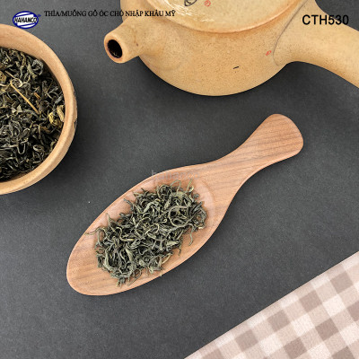 Thìa/Muỗng xúc trà gỗ Óc Chó - Trong văn hóa trà đạo Nhật Bản (Đủ kiểu dáng) Dùng xúc cafe, xúc gia vị, ăn uống sạch, decor trang trí