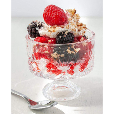 BỘ LY KEM PHA LÊ GODINGER DUBLIN, 8 CHIẾC, KÈM 8 THÌA Hàng chính hãng