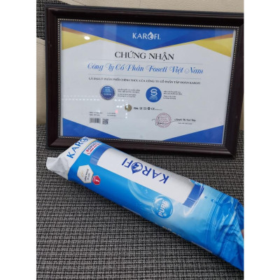 Combo 3 lõi lọc thô + 1 màng RO Karofi - Hàng Chính Hãng