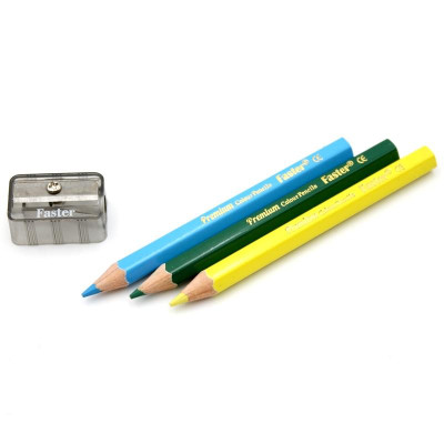 Hộp 13 Bút Chì Màu Nhỏ Premium - Faster CP-FP383-13S