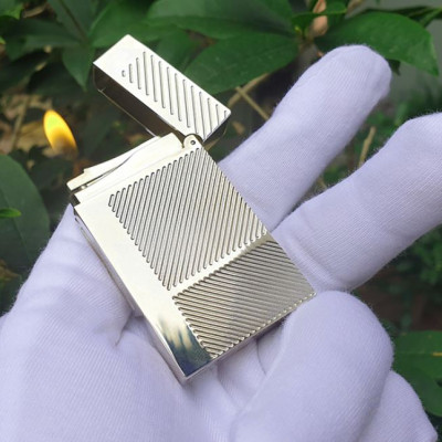 Vỏ Hột Quẹt Bật Lửa Upon Gas Đá D93T Họa Tiết Kẻ Chặn Cạnh Đẹp Độc Lạ - Dùng Gas Đá Cao Cấp