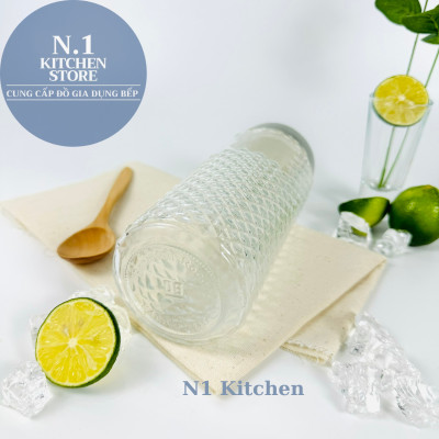 Hũ thủy tinh nắp vặn Delivery 700ml - Bormioli Rocco Ý - Hàng chính hãng