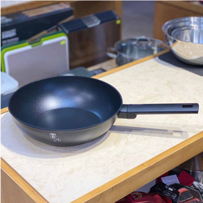 Chảo sâu lòng Berlinger Haus BH/7091N 28cm màu đen – Monaco Collection Hàng chính hãng