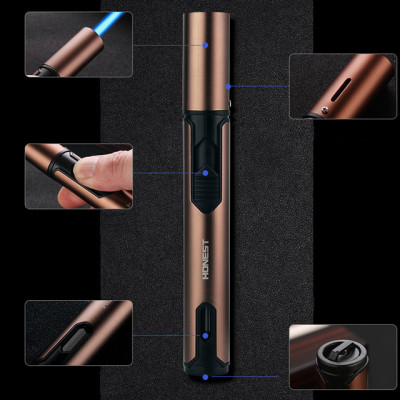 Vỏ Hột Quẹt Bật Lửa Khò Mỏ Hàn 1 Tia Honest BCZ-753 Thiết Kế Nhỏ Gọn - Sang Trọng