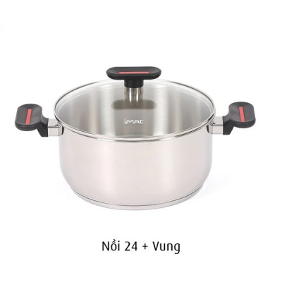 Bộ 5 nồi chảo iNox không chống dính