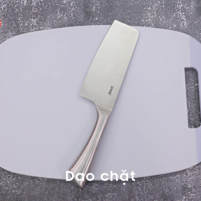 [HÀNG CHÍNH HÃNG] Bộ dao 3 đa dụng iMat Lưỡi thép cacbon  5Cr15 5Cr15 sắc, bền bỉ, cán dao làm bằng inox 430 không gỉ.