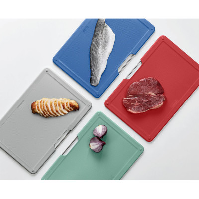 Bộ 4 thớt Joseph Joseph 60214 Folio Regular (Coast Graphite) Hàng chính hãng