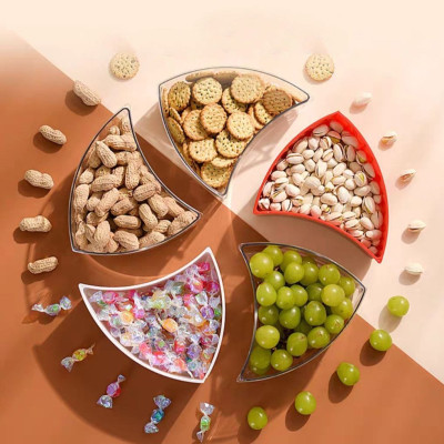 Khay mứt TẾT đựng bánh kẹo Khay gồm 5 hũ ngũ lộc lớn xinh xắn hình kim kim cương biểu hiện sang trọng trong ngày tết của gia chủ