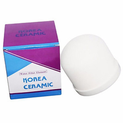 Nấm sứ dùng cho bình lọc nước màu trắng