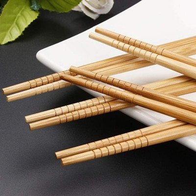 Combo 02 Set đũa tre Tanaka in họa tiết hoa văn tinh xảo - Nội địa Nhật Bản (Set 05 đôi)