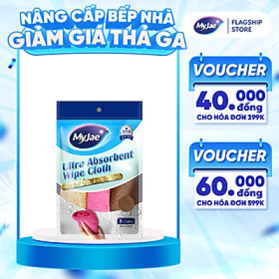 Khăn lau siêu thấm MyJae(3 cái)