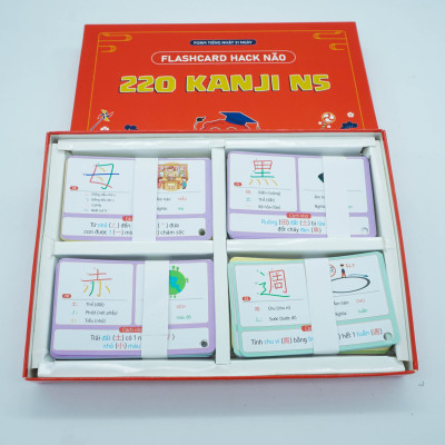 Flashcard Hack Não 220 Kanji N5 - Hướng Dẫn Học Qua Câu Chuyện