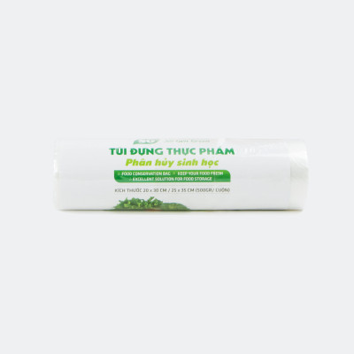 Set 3 cuộn túi đựng thực phẩm tự phân hủy sinh học
