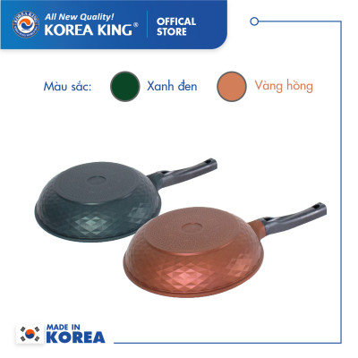 Chảo cạn Diamond Premium Korea King size 30 cm KFP-30DI - Hàng chính hãng