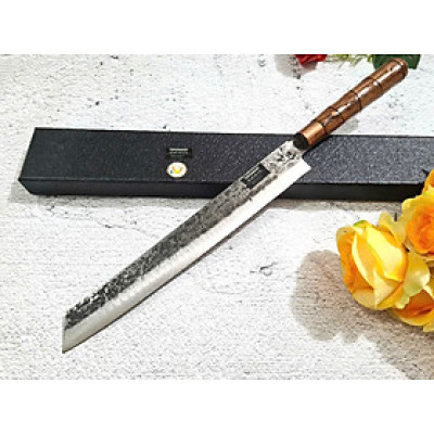 DAO BẾP SASHIMI MẶT HOA VĂN MÃ N4