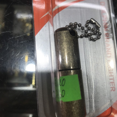Vỏ Hột Quẹt Bật Lửa Xăng Đá Dolphin HY-620 Có Nắp Giữ Xăng Kín Kiêm Móc Treo Chìa Khóa Siêu Nhỏ -Vàng