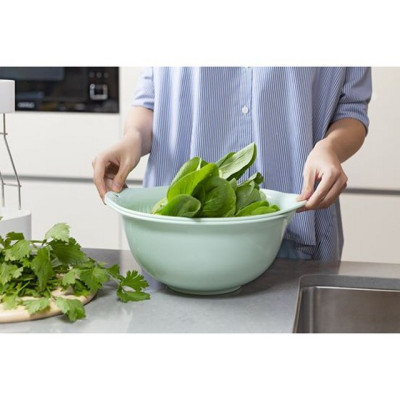 Bộ Thau Rổ Nhựa Cao Cấp Yoko Inochi Nhật Bản - An toàn cho sức khoẻ - Kháng khuẩn khử mùi đảm bảo an toàn vệ sinh thực phẩm - Size 23, 30, 35cm - Giao Màu Ngẫu Nhiên