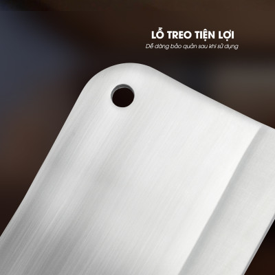 Dao chặt xương Inox không gỉ Kalpen KN4 chuẩn Đức, bảo hành 2 năm