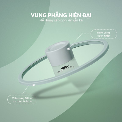 Nồi phủ sứ an toàn Elmich Verona EL-5525SK