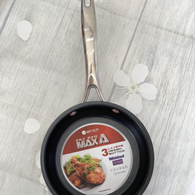 CHẢO INOX CHỐNG DÍNH ELMICH 3 ĐÁY MAX A 24CM