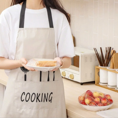 Set  2 túi  ((200 )chiếc  màng bọc thực phẩm co giãn siêu dai có chun kèm túi gấu - Mũ chùm đầu dùng 1 lần tiện lợi
