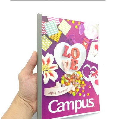 Lốc 5 quyển vở kẻ ngang 120 trang B5 Gift Campus NB-BGIF120