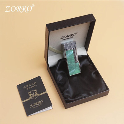 Vỏ Hột Quẹt Bật Lửa Xăng Đá Zorro Z728 Sơn Mài Đánh Lửa Kiểu Retro Độc Đáo - Nhiều Màu