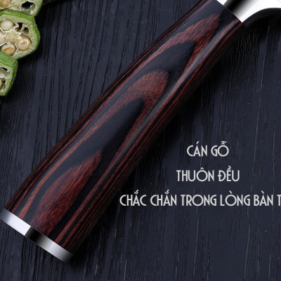   DAO NHÀ BẾP NHẬT BẢN SANTOKU - SEKI JAPAN - VG10 CAO CẤP 