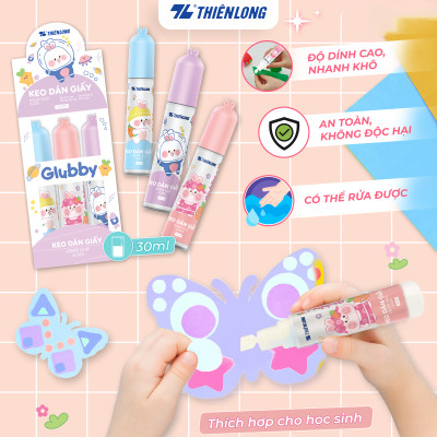 Keo dán giấy - Glubby Liquid Glue Thiên Long G-025