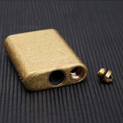 Vỏ Hộp Quẹt Bật Lửa Xăng Bấc Đá Zorro Kuboy K-553 Thiết Kế Độc Lạ Tiện Dụng - Dùng xăng bấc đá cao cấp