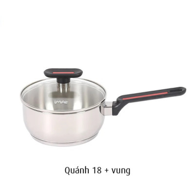 Bộ 5 nồi chảo iNox không chống dính