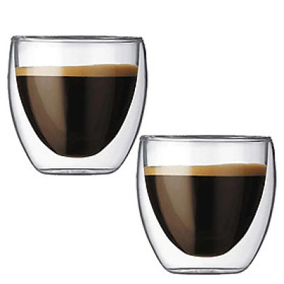Bộ 2 cốc thủy tinh 2 lớp Bodum Pavina dung tích 350ml 4559-10
