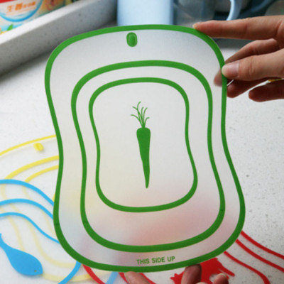 Combo 4 Thớt Nhựa Siêu Mỏng Size Lớn PaKaSa - Giao Màu Ngẫu Nhiên