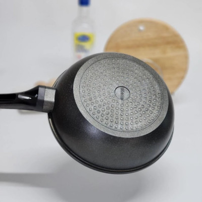 Chảo sâu lòng vân đá chống dính nhôm đúc Bennix Thái Lan Terra 22cm/26cm/28cm/30cm đáy từ