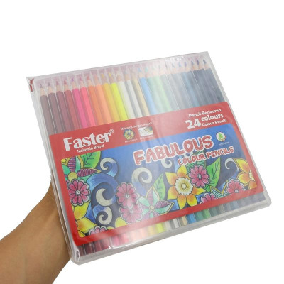 Hộp 24 Bút Chì Màu Fabulous - Faster CP-F-724