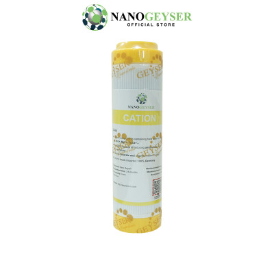 Bộ 2 lõi lọc nước 12 dùng cho các dòng máy NANO và UF, Lõi PP.2IN1.GAC, Cation - Hàng Chính Hãng