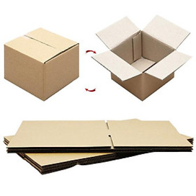 Combo 5 Thùng Carton Đóng Hàng 10 x 10 x 8 cm