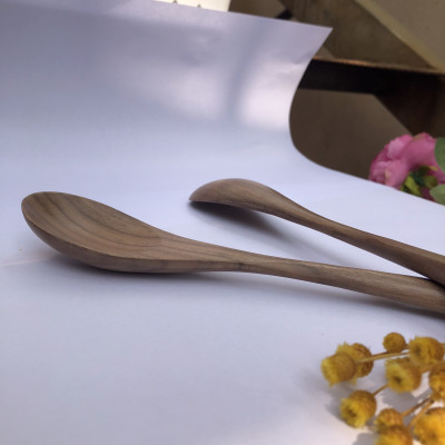 Thìa/Muỗng gỗ Óc Chó nhập khẩu Mỹ cao cấp (CTH523) Dùng múc giá vị, Muỗng ăn cơm, decor trang trí, chụp ảnh