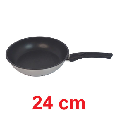 Bộ nồi chảo chống dính cao cấp Fivestar 6 món nắp kính , 3 đáy dùng được bếp từ , hồng ngoại , gas