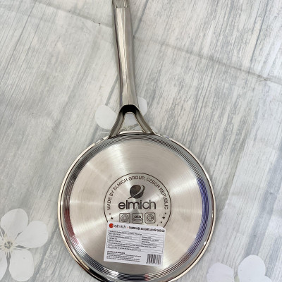 CHẢO INOX CHỐNG DÍNH ELMICH 3 ĐÁY MAX A 16CM